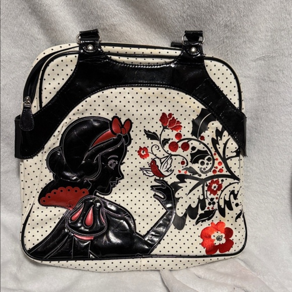 Disney Snow White sleeping beauty loungefly exclusive bag